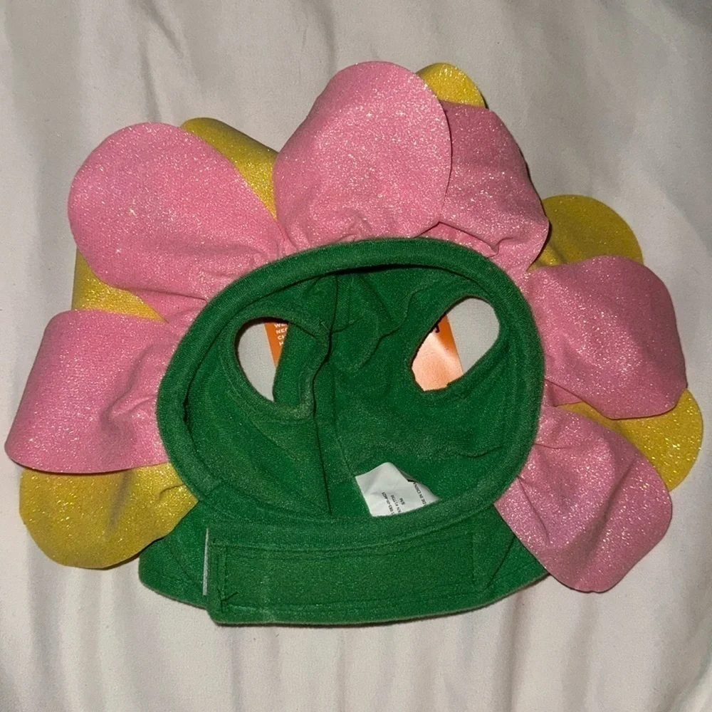 Target Hyde Eek Pet Flower Shimmer Petal Headpiece Dog Pet Halloween Hat Sm/Med